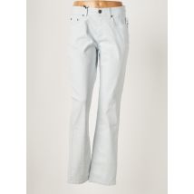 ANNA MONTANA - Pantalon droit bleu en coton pour femme - Taille 40 - Modz