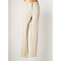 TONI - Pantalon slim beige en coton pour femme - Taille 44 - Modz