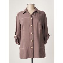 GUY DUBOUIS - Veste casual marron en polyester - Femme - Taille 42 - Modz