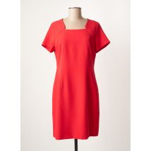 GUY DUBOUIS - Robe mi-longue rouge en polyester - Femme - Taille 40 - Modz