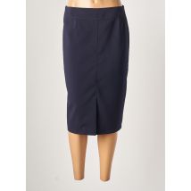 GUY DUBOUIS - Jupe mi-longue bleu en polyester pour femme - Taille 40 - Modz