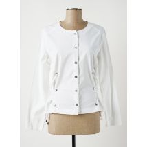 GUY DUBOUIS - Veste casual blanc en coton pour femme - Taille 40 - Modz