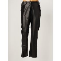 MERI & ESCA - Pantalon droit noir en polyester - Femme - Taille 46 - Modz