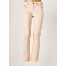 MERI & ESCA - Jeans coupe slim rose en coton - Femme - Taille 44 - Modz