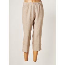 GUY DUBOUIS - Pantacourt beige en polyester - Femme - Taille 42 - Modz