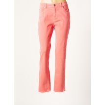 BESTELLE - Pantalon droit orange en coton - Femme - Taille 46 - Modz