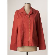 PAKO LITTO - Veste casual orange en coton pour femme - Taille 38 - Modz