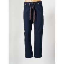 HAPPY - Pantalon 7/8 bleu en coton pour femme - Taille W25 L26 - Modz