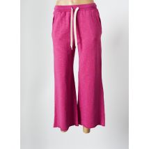 PAKO LITTO - Pantalon 7/8 rose en coton pour femme - Taille 38 - Modz