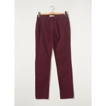 NICE THINGS - Pantalon chino violet en coton pour femme - Taille 34 - Modz