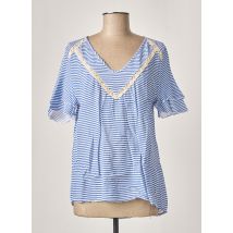 THALASSA - Blouse bleu en viscose - Femme - Taille 36 - Modz