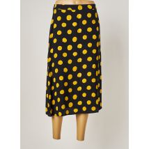 SURKANA - Jupe mi-longue jaune en viscose - Femme - Taille 40 - Modz