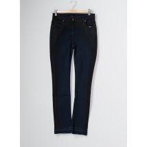 LAUREN VIDAL - Jeans coupe slim noir en coton - Femme - Taille 36 - Modz