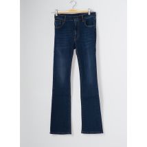 LAUREN VIDAL - Jeans bootcut bleu en coton - Femme - Taille 36 - Modz