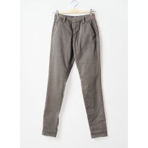 CREAM - Pantalon chino marron en coton - Femme - Taille TU - Modz