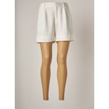 SEE U SOON - Short blanc en polyester pour femme - Taille 38 - Modz