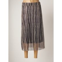 KAFFE - Jupe longue gris en polyester - Femme - Taille 36 - Modz