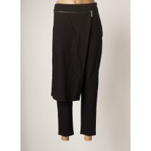 ELSEWHERE - Pantalon 7/8 noir en coton pour femme - Taille 36 - Modz