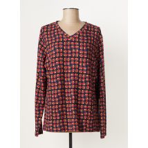 AGATHE & LOUISE - T-shirt bleu en viscose - Femme - Taille 44 - Modz