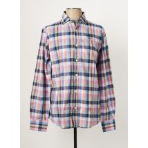 NEW ZEALAND AUCKLAND - Chemise manches longues rose en coton - Homme - Taille S - Modz