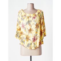 ESPRIT - Blouse jaune en viscose - Femme - Taille 34 - Modz