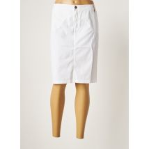 COUTURIST - Jupe mi-longue blanc en coton - Femme - Taille 50 - Modz