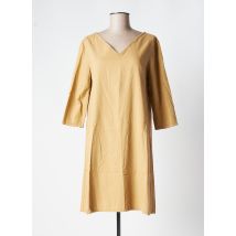 COUTURIST - Robe mi-longue beige en coton - Femme - Taille 40 - Modz