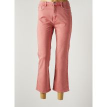 EDC - Jeans coupe droite rouge en coton - Femme - Taille 40 - Modz