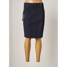 THALASSA - Jupe mi-longue bleu en coton - Femme - Taille 38 - Modz