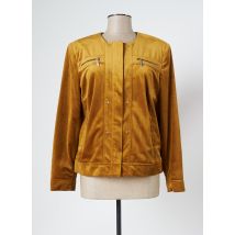 CHRISTINE LAURE - Veste chic jaune en polyester - Femme - Taille 42 - Modz