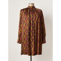 MÊME ROAD - Robe courte marron en viscose - Femme - Taille 40 - Modz