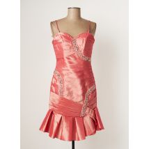 JOSETTE NAGEL - Robe courte orange en polyester - Femme - Taille 36 - Modz