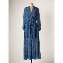GOA - Robe longue bleu en polyester - Femme - Taille 36 - Modz