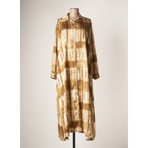JANIS & JOHN - Robe longue beige en polyester - Femme - Taille TU - Modz