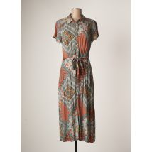 EMA BLUE'S - Robe longue bleu en viscose - Femme - Taille 36 - Modz