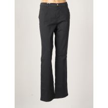SAINT HILAIRE - Pantalon droit noir en coton pour femme - Taille 46 - Modz