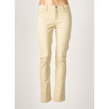 DIEGO REIGA - Pantalon droit beige en coton - Femme - Taille 36 - Modz