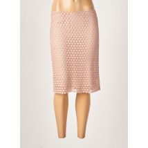 NATHALIE CHAIZE - Jupe courte rose en polyamide pour femme - Taille 40 - Modz