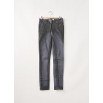 LAUREN VIDAL - Pantalon droit gris en coton pour femme - Taille 36 - Modz