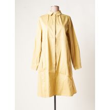 SENES - Robe mi-longue beige en coton - Femme - Taille 38 - Modz