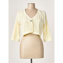 LO - Boléro jaune en polyester - Femme - Taille 44 - Modz