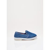 RIVIERAS - Slip ons bleu en textile - Garçon - Taille 28 - Modz