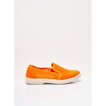 RIVIERAS - Slip ons orange en textile - Garçon - Taille 30 - Modz