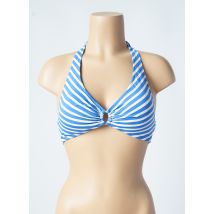 LIDEA - Haut de maillot de bain bleu en polyamide - Femme - Taille 90A - Modz