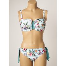 OLYMPIA - Maillot de bain 2 pièces bleu en polyamide - Femme - Taille TU - Modz
