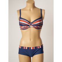 OLYMPIA - Maillot de bain 2 pièces bleu en polyamide - Femme - Taille TU - Modz