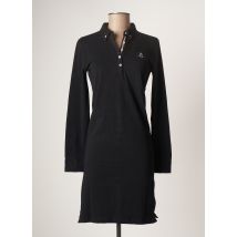BLACK WELLIS - Robe mi-longue noir en coton - Femme - Taille 36 - Modz