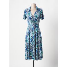 EGERIE - Robe mi-longue bleu en polyester - Femme - Taille 38 - Modz