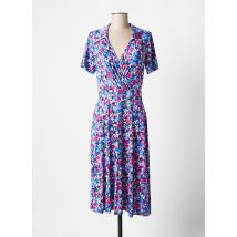 EGERIE - Robe mi-longue bleu en polyester - Femme - Taille 38 - Modz