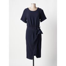 LENNY B - Robe mi-longue bleu en polyester - Femme - Taille 40 - Modz